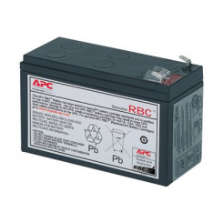 APC RBC40 UPS battery Lead Acid 7 Ah - black - for P/N: CP24U12NA3-F3, CP24U12NA3-F4, CP24U12NA3-F5, CP27U13NA3-G, CP27U13NA3-S, CP27U13SC3-F